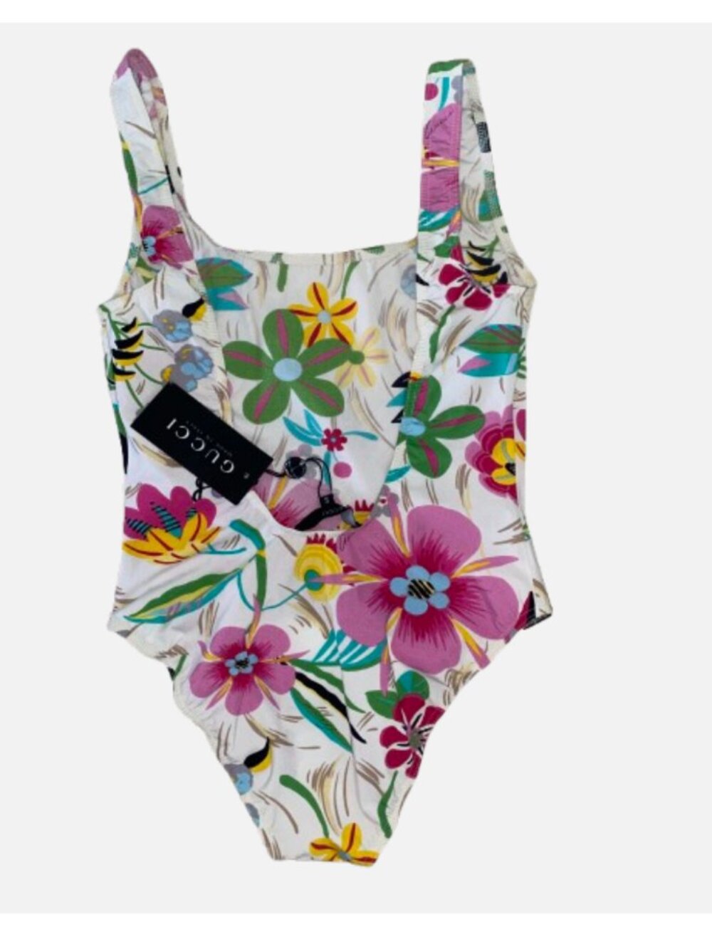 Gucci S/S 1999 by Tom Ford Floral Swimsuit (new with tags NWT, vintage)